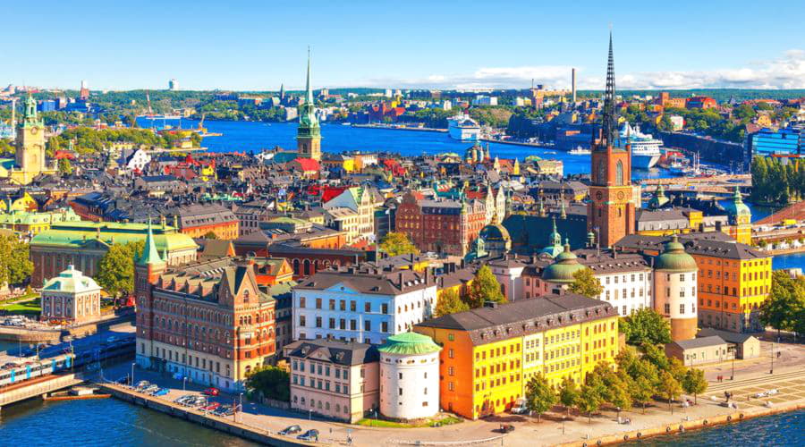 Nejlepší možnosti pronájmu aut ve Stockholmu